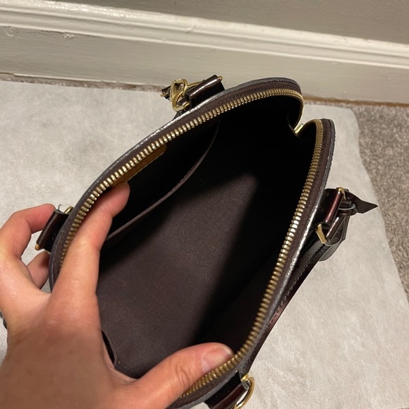 Louis Vuitton Hand Bag Alma BB Bordeaux Vernis - Picture 4 of 16